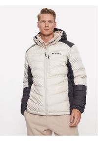 columbia - Columbia Kurtka puchowa Labyrinth Loop™ Hooded Jacket Écru Regular Fit. Materiał: syntetyk