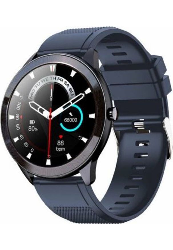 LEOTEC - Smartwatch Leotec Wave Niebieski. Rodzaj zegarka: smartwatch. Kolor: niebieski