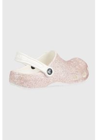Crocs klapki kolor różowy. Nosek buta: okrągły. Kolor: różowy. Materiał: guma #2