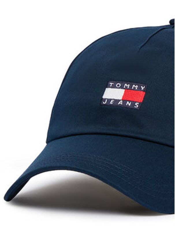 Tommy Jeans Czapka z daszkiem AW0AW16991 Granatowy. Kolor: niebieski. Materiał: bawełna