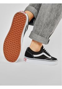 Vans Tenisówki Old Skool VN000D3HY28 Czarny. Kolor: czarny. Materiał: materiał #1