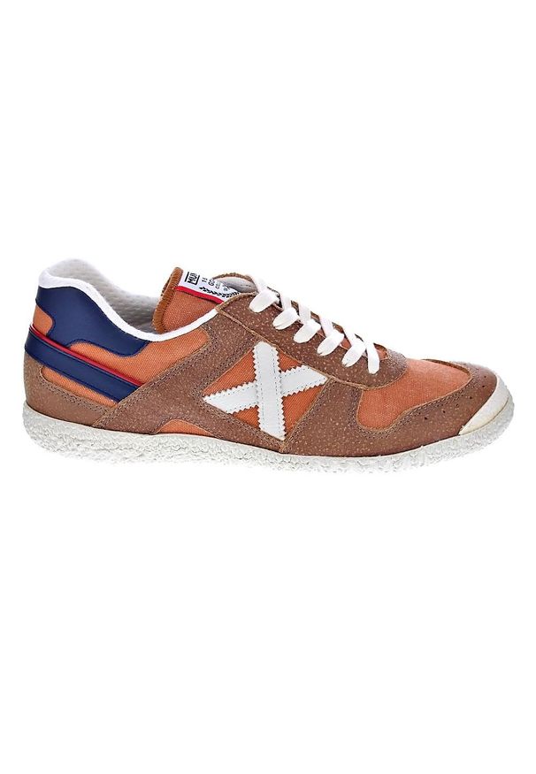 Buty do chodzenia męskie Munich 1600 Goal. Kolor: brązowy. Materiał: skóra. Szerokość cholewki: normalna. Sport: turystyka piesza