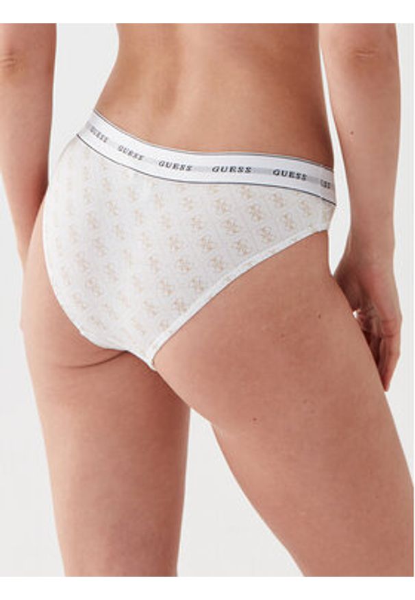 Guess Figi klasyczne Carrie O97E02 KBOE1 Biały. Kolor: biały. Materiał: bawełna