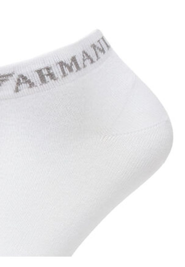 Emporio Armani Underwear Skarpety krótkie EW000584 AF20515 M0172 Biały. Kolor: biały. Materiał: bawełna