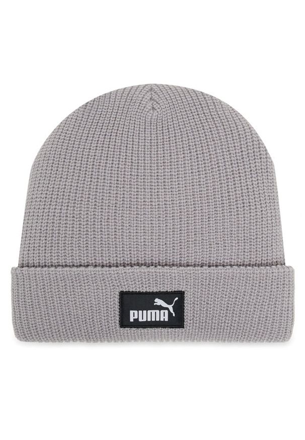 Puma Czapka ESS High Crown 264100 02 Szary. Kolor: szary. Materiał: akryl, materiał