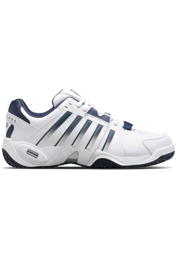 Buty do tenisa K-Swiss Accomplish IV Omni. Kolor: szary, biały, wielokolorowy. Sport: tenis