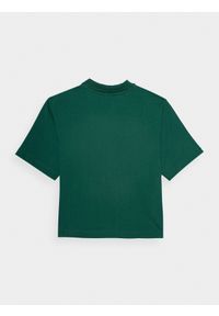 outhorn - Koszulka polo damska Outhorn - zielona. Okazja: na co dzień. Typ kołnierza: polo. Kolor: zielony. Materiał: bawełna, dzianina. Styl: casual, klasyczny #2