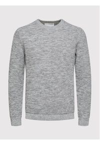 Selected Homme Sweter Vince 16059390 Szary Regular Fit. Kolor: szary. Materiał: bawełna #6