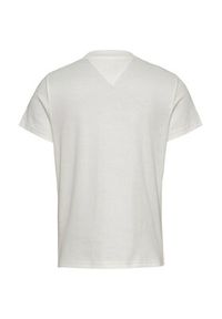 Tommy Jeans T-Shirt Bubble DW0DW21338 Biały Regular Fit. Kolor: biały. Materiał: bawełna #3