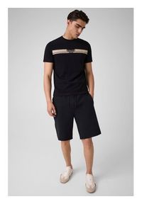 Guess T-Shirt 183445 Czarny Classic Fit. Kolor: czarny #5