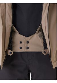 Quiksilver Kurtka snowboardowa Sycamore Solid 20K EQYTJ03502 Beżowy Modern Fit. Kolor: beżowy. Materiał: syntetyk. Sport: snowboard #4