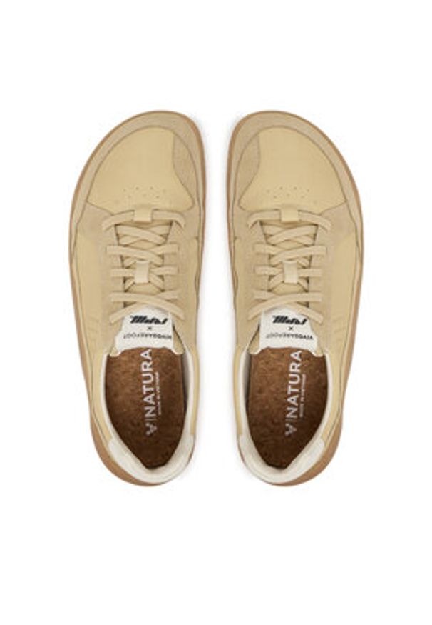 Vivo Barefoot Sneakersy Gobi II 309660 Beżowy. Kolor: beżowy. Materiał: skóra