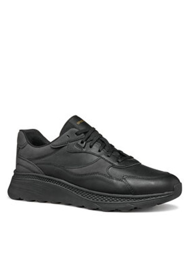 Geox Sneakersy U Spherica Actif X1 U55HUA 085EK C9999 Czarny. Kolor: czarny. Materiał: skóra