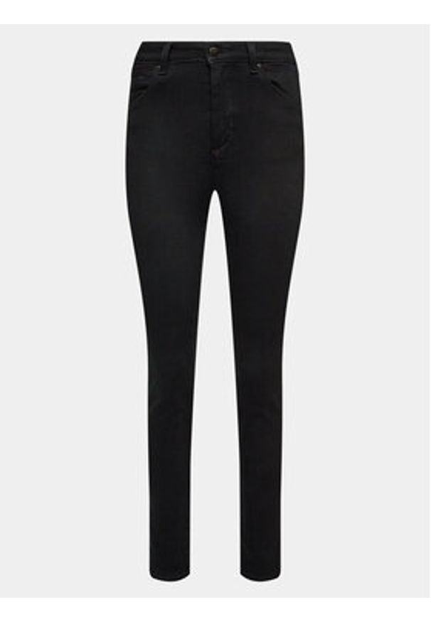 Mustang Jeansy Georgia 1013575 Czarny Super Skinny Fit. Kolor: czarny