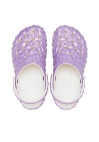 Crocs Klapki Classic Iridescent Geo Clog Kids 209693 Biały. Kolor: biały