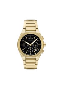 Zegarek Armani Exchange. Kolor: złoty