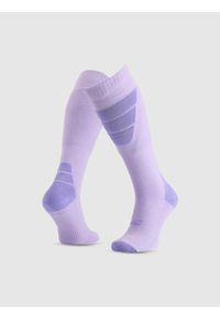 4f - 4F Skarpety narciarskie damskie - fioletowe 35-38. Kolor: fioletowy. Sport: narciarstwo #1
