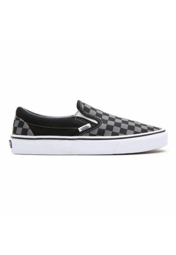 Buty na deskorolkę Vans Classic Slip-on. Zapięcie: bez zapięcia. Kolor: wielokolorowy, czarny, biały. Model: Vans Classic. Sport: skateboard