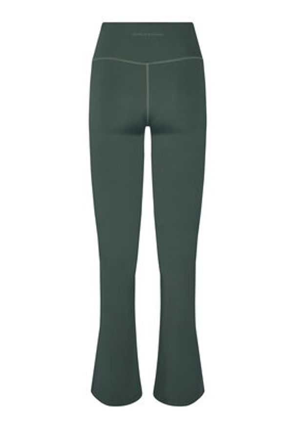 GIRLFRIEND COLLECTIVE - Girlfriend Collective Legginsy Compressive 4038 Zielony Flare Fit. Kolor: zielony. Materiał: syntetyk