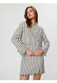 Sinsay - Spódnica mini z wełną - wielobarwny. Materiał: wełna