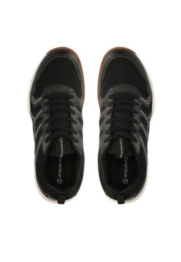 ENDURANCE - Endurance Sneakersy Donovan Uni Indoor Shoe E244342 Czarny. Kolor: czarny. Materiał: materiał