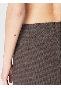 Herskind Spódnica mini Debby 4648911 Brązowy Regular Fit. Kolor: brązowy. Materiał: syntetyk