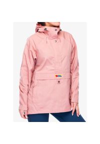 Fjällräven - Kurtka damska Fjallraven Vardag Anorak - dusty rose L. Kolor: różowy. Materiał: bawełna, poliester. Sport: turystyka piesza #1