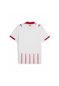 Puma - Męska koszulka domowa Girona FC 25/26 PUMA White Red. Kolor: biały, czerwony, wielokolorowy. Sezon: lato