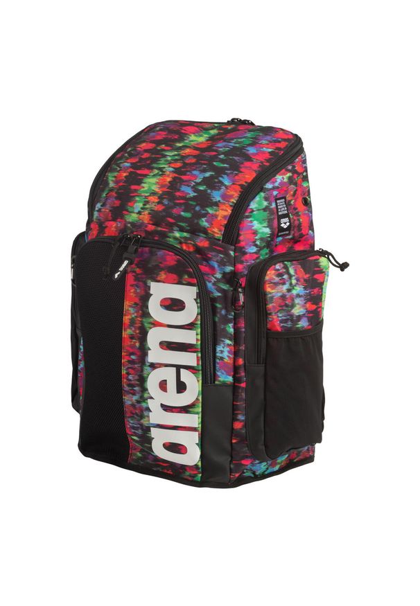 Plecak Arena Team Spiky III Backpack 45 + Worek. Kolor: czerwony, wielokolorowy, czarny. Styl: sportowy