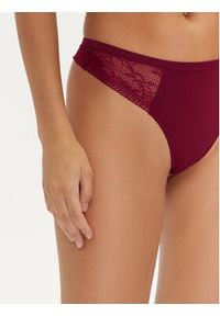 TOMMY HILFIGER - Tommy Hilfiger Stringi UW0UW05521 Czerwony. Kolor: czerwony. Materiał: syntetyk #6