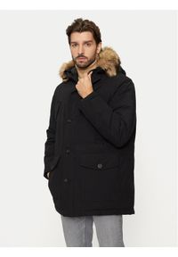 Timberland Parka Scar Ridge TB0A22W2 Czarny Regular Fit. Kolor: czarny. Materiał: syntetyk, bawełna #1