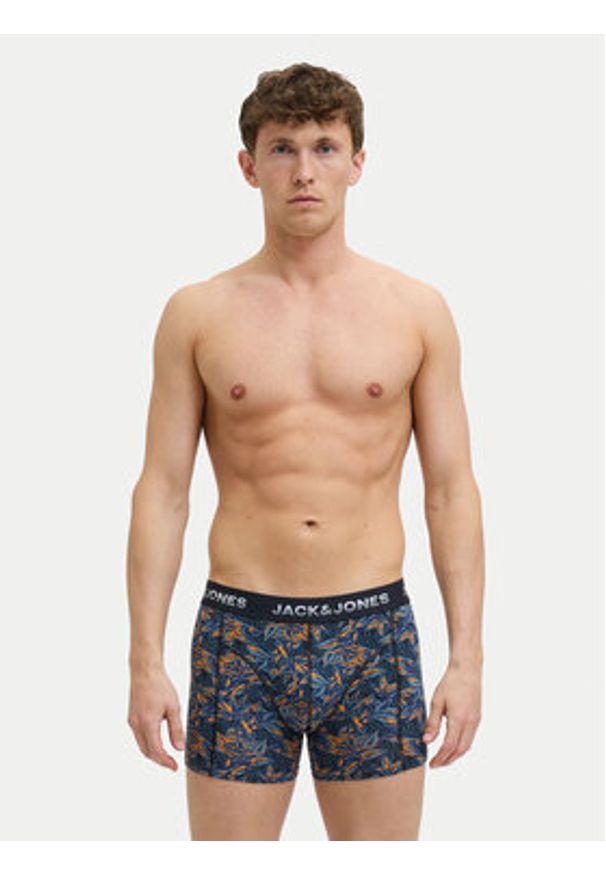 Jack & Jones - Jack&Jones Komplet 5 par bokserek Maxwell 12283390 Zielony. Kolor: zielony. Materiał: bawełna