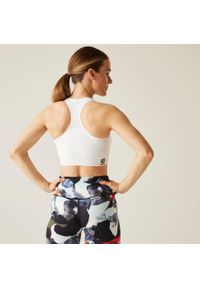 DARE 2B - Biustonosz sportowy damski Don't Sweat It III Dare 2b. Kolor: biały. Materiał: poliamid, poliester, elastan. Sport: fitness #2