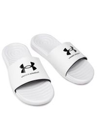 Under Armour Klapki Ua M Ansa Fix Sl 3023761-103 Biały. Kolor: biały. Materiał: skóra #3