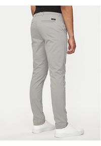 Calvin Klein Chinosy Modern Twill K10K113696 Szary Slim Fit. Kolor: szary. Materiał: bawełna #3