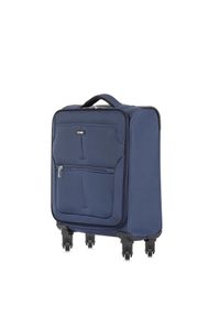 Ochnik - Komplet walizek na kółkach 19'/24'/28'. Kolor: niebieski. Materiał: nylon, materiał, poliester