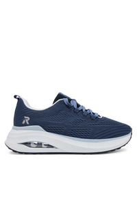 Rieker Revolution Lifestyle Sneakersy W2701-14 Granatowy. Kolor: niebieski. Materiał: materiał
