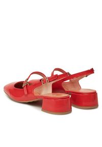 Hispanitas Czółenka Oporto HV253818 Czerwony. Kolor: czerwony. Materiał: skóra #3