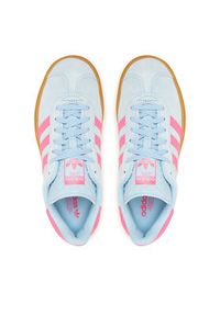 Adidas - adidas Sneakersy Gazelle Bold KI9837 Niebieski jasny. Kolor: niebieski. Materiał: skóra, zamsz. Model: Adidas Gazelle #2