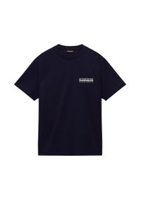 Napapijri - Koszulka crop top Mężczyzna NAPAPIJRI S-VIGNONI BACK SS. Kolor: niebieski