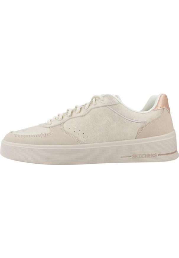 skechers - Tenisówki Skechers Model Hiland - Shimmering Splendid Kolor Beżowy. Kolor: beżowy. Materiał: syntetyk, tkanina, skóra