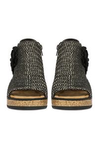 Rieker Sandały CEO-63791-01 Czarny. Kolor: czarny. Materiał: materiał #6
