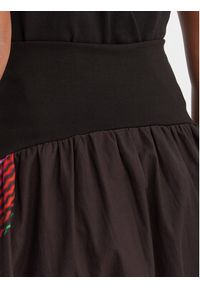 Desigual Spódnica midi 26SWFW02 Czarny Regular Fit. Kolor: czarny. Materiał: bawełna #4