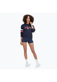 Fila - Bluza damska FILA Latur. Kolor: czarny