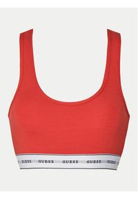 Guess Biustonosz top O97C01 KBBU1 Czerwony. Kolor: czerwony. Materiał: bawełna #7