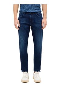 Męskie Spodnie Jeansowe Mustang Style Oregon Slim K Denim Blue 1015127 5000 802