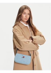 Tommy Jeans Torebka Tjw Ess Must Shoulder Bag Denim AW0AW17363 Błękitny. Kolor: niebieski