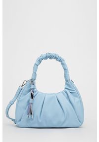 Silvian Heach torebka. Kolor: niebieski. Rodzaj torebki: na ramię