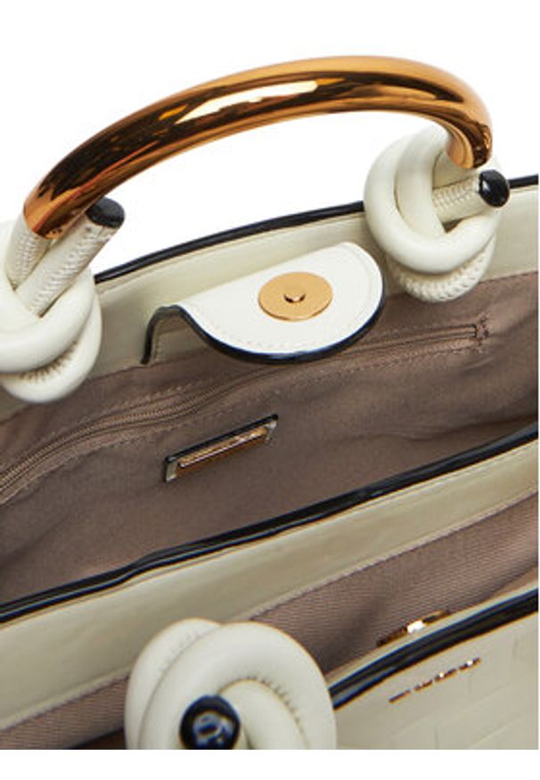 Aldo Torebka Yerin 13989522 Écru. Materiał: skórzane