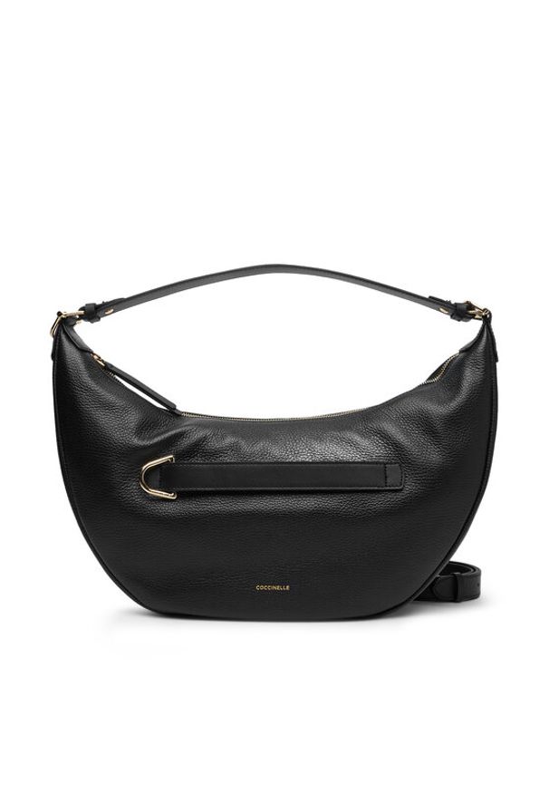 Coccinelle Saszetka 329197 Czarny. Kolor: czarny. Materiał: skórzane